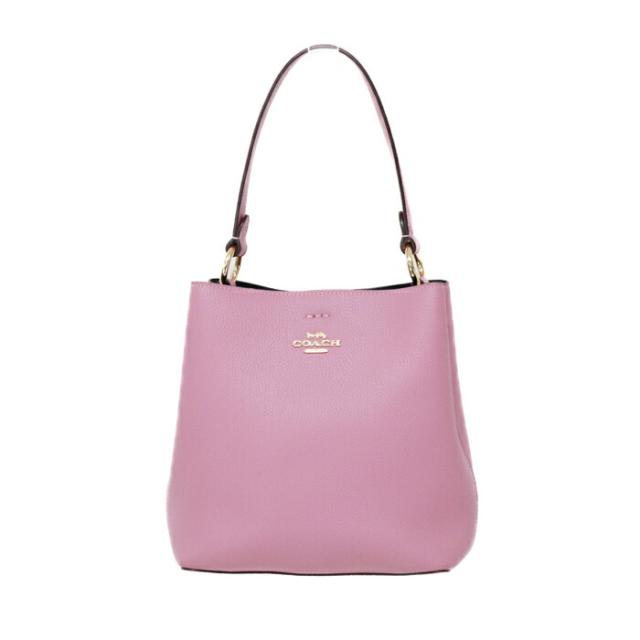 Aランク】 コーチ COACH スモール タウン バケット バッグ ポリッシュ
