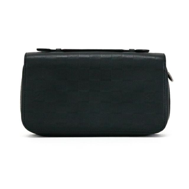 LOUIS VUITTON ルイヴィトン N61254 アンフィニ ジッピーXL 長財布 ラウンドファスナー ダミエレザー ブラック