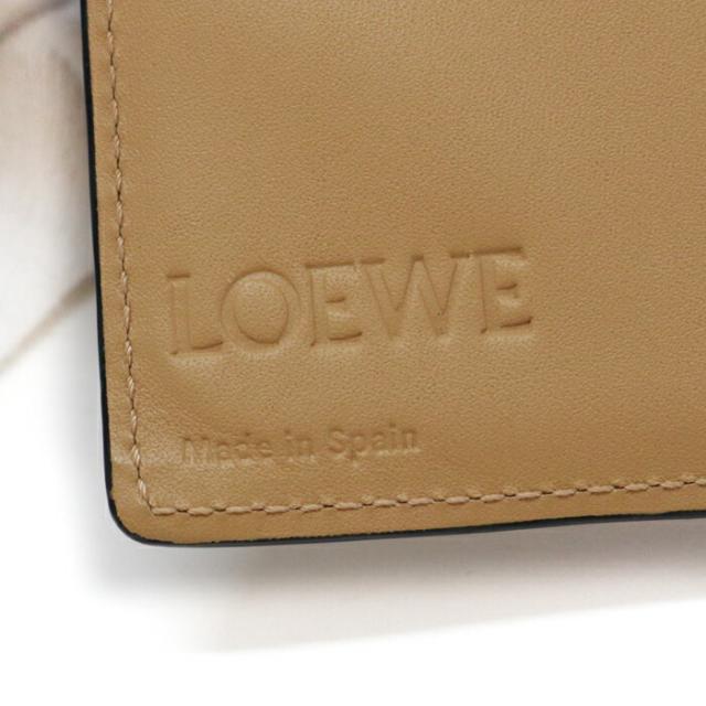 美品】ロエベ 二つ折財布 パズル コンパクト ジップウォレット 美品】ロエベ 二つ折財布 パズル コンパクト ジップウォレット