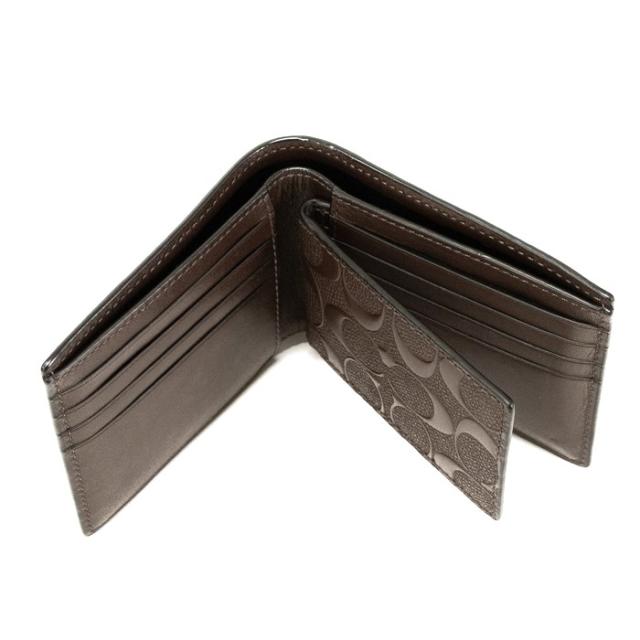 【新品】コーチＣＯＡＣＨ二つ折財布3-IN-1ウォレットシグネチャーパスケース COACH コーチ 二つ折り財布 定期入れ パスケース IDケース