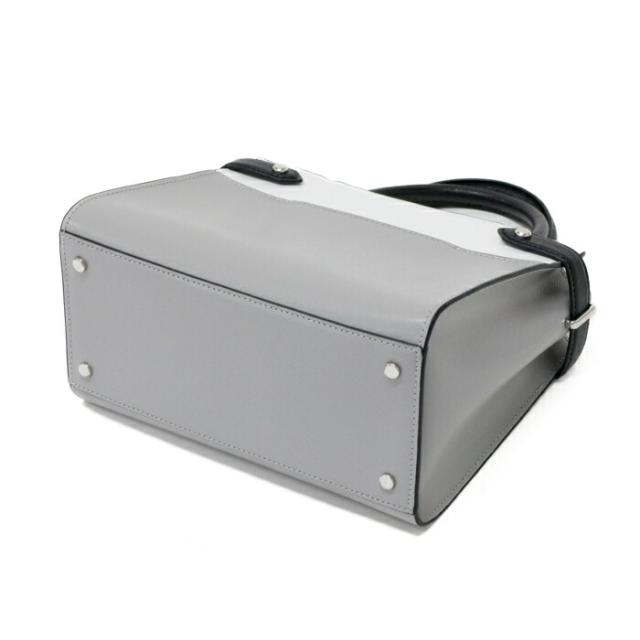 【Aランク】 ケイトスペード Kate Spade ステイシー カラーブロック スモール サッチェル PVC / レザー WKRU7100 ハンドバッグ 手提げかばん 2WAYバッグ クロスボディ 斜め掛け 肩掛け レディース グレー / ホワイト / ブラック 美品 中古 mbf30011の通販は