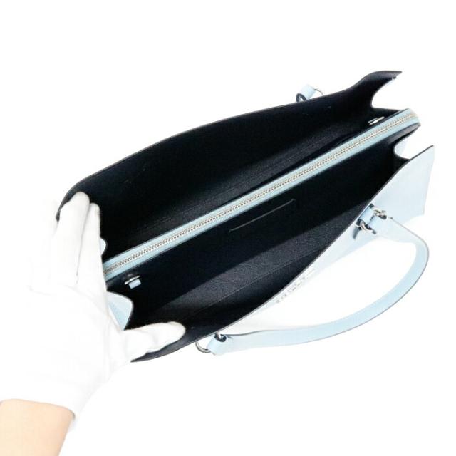 【Aランク】 コーチ COACH テイタム キャリーオール クロスグレイン レザー C4078 トートバッグ 肩掛け 2WAYバッグ ハンドバッグ ビジネスバッグ レディース パワーブルー (ライトブルー) 美品 中古 mbf31006 Aランク】 コーチ COACH テイタム キャリーオール クロスグレイン