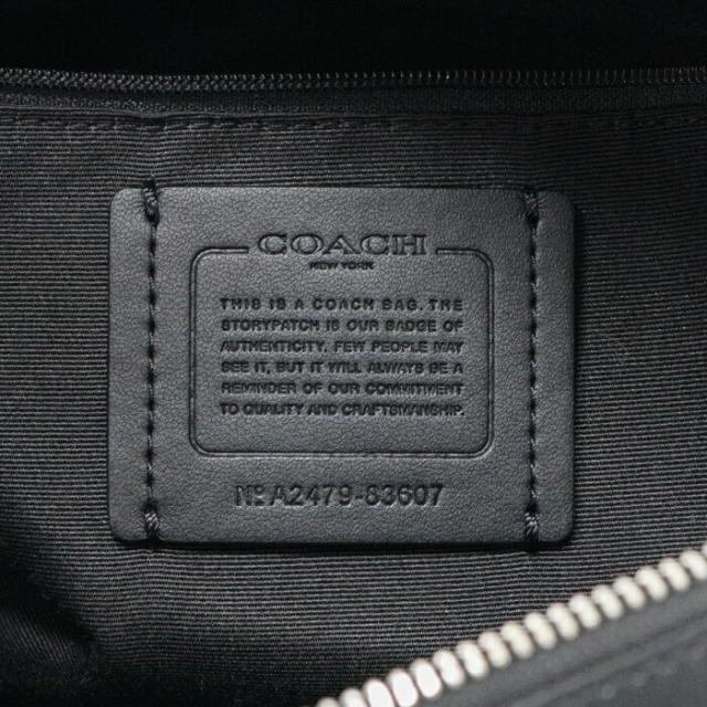 【Aランク】 コーチ COACH ローアン サッチェル シグネチャー キャンバス PVC / スムース レザー 83607 ハンドバッグ 手提げかばん ミニ ボストンバッグ レディース グラファイト (グレー) / ブラック 美品 中古 mbg18006の通販は