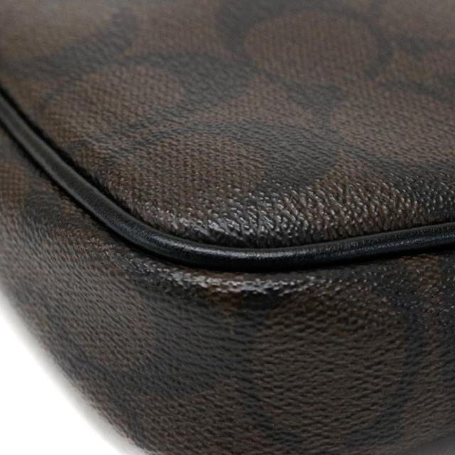 Aランク】 コーチ COACH クロスボディ ポーチ シグネチャー キャンバス
