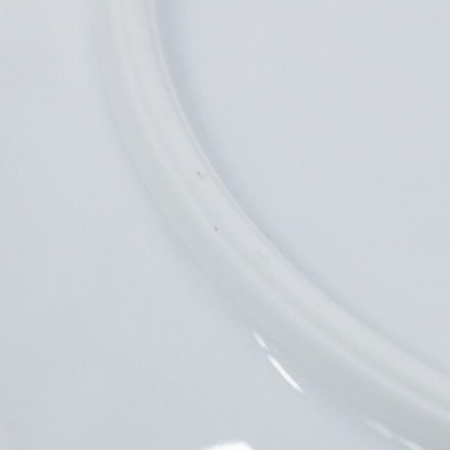 【SAランク】 エルメス HERMES シリアルプレート モザイク ヴァンキャトル 24 ポーセリン (陶磁器) スープ皿 中皿 プレートボウル 食器 H柄 メンズ レディース グレー / ホワイト / プラチナ 正規品 極美品 中古 mbh25011