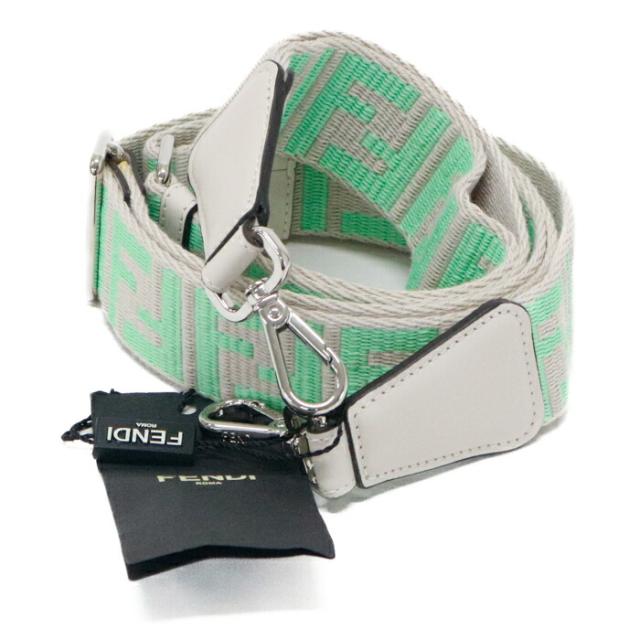 美品！フェンディ/FENDI FFキャンバス ドッグ キーリング/バッグ