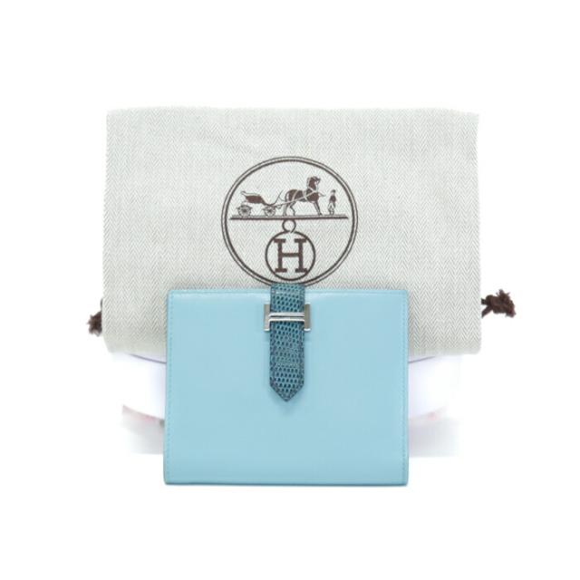 ABランク】 エルメス HERMES ベアン コンパクト タデラクト ABランク】 エルメス HERMES ベアン コンパクト タデラクト