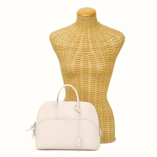 【Bランク】 エルメス HERMES ボリード 1923 30 スイフト (レザー) SV金具 □K刻印 2007年 ハンドバッグ 手提げかばん ミニボストンバッグ レディース ローズドラジェ (ベビーピンク) 正規品 中古 mbi10001の通販は