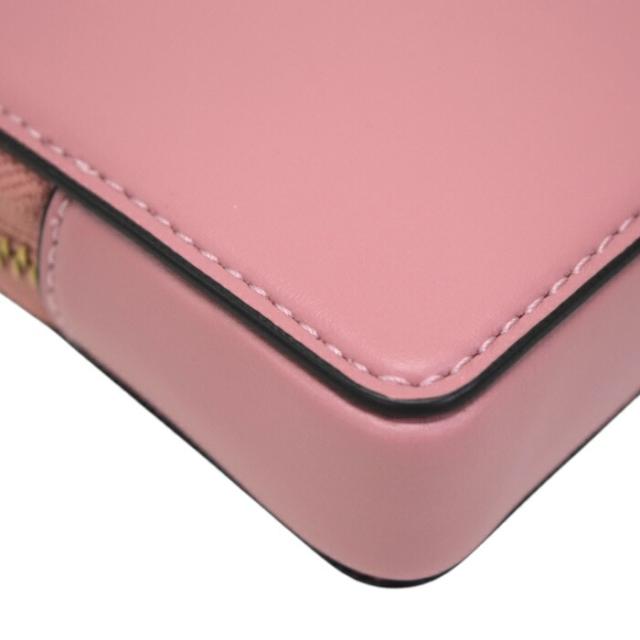 Coach アクセサリーケース 小物入れ ピンク 美品✨ コーチ coach アクセサリーケース ミニポーチ ピンク