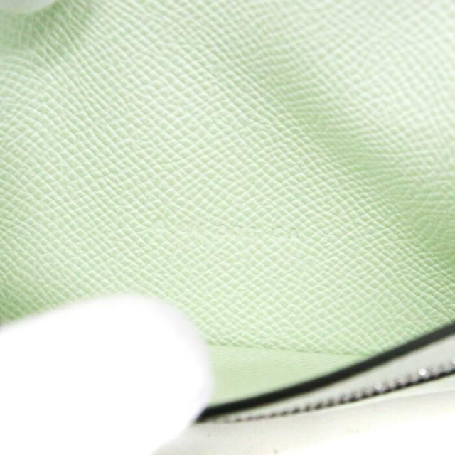 【Nランク】 エルメス HERMES ベアンスフレ エプソン (レザー) SV金具 B刻印 2023年 長財布 二つ折り財布 かぶせ蓋 コンチネンタルウォレット H金具 レディース メンズ ヴェールフィズ (ライトグリーン) 正規品 未使用 展示品 中古 mbi26014_8