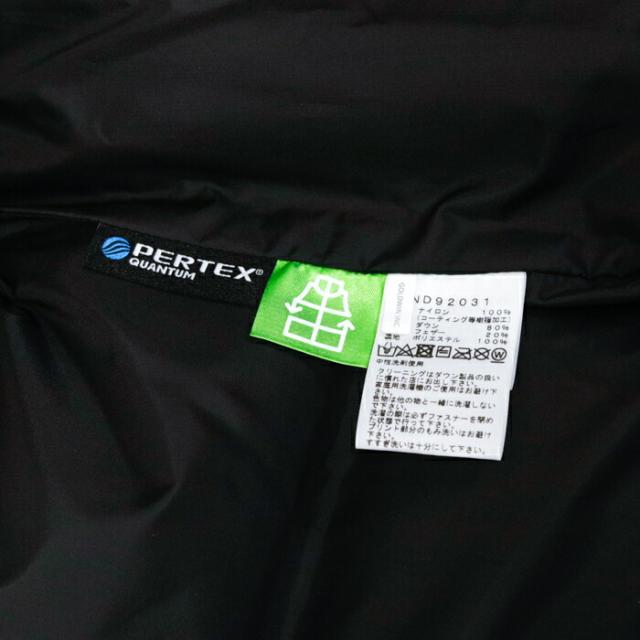 【Sランク】 ザ ノースフェイス THE NORTH FACE ヒムダウンパーカ ナイロン / ダウン80％ / フェザー20％ / ポリエステル ND92031 ダウンジャケット GORE-TEX ダウン コート アウター メンズ ブラック 正規品 新品同様 中古 mbj03002_10
