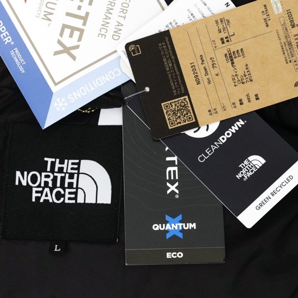 【Sランク】 ザ ノースフェイス THE NORTH FACE ヒムダウンパーカ ナイロン / ダウン80％ / フェザー20％ / ポリエステル ND92031 ダウンジャケット GORE-TEX ダウン コート アウター メンズ ブラック 正規品 新品同様 中古 mbj03002_9