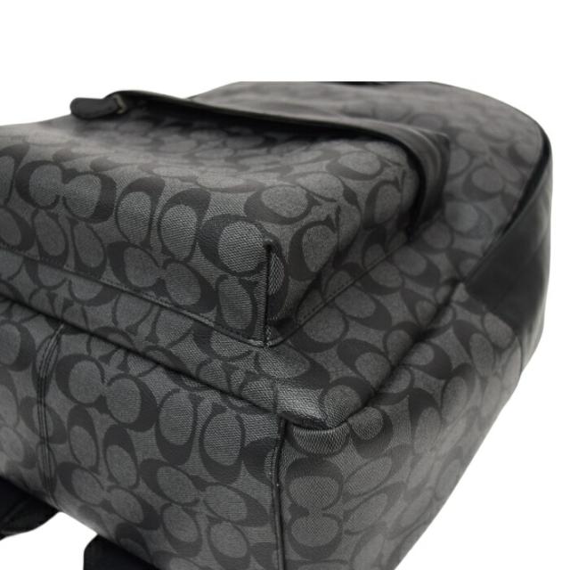 ABランク】 コーチ COACH バックパック PVC / レザー シグネチャー 