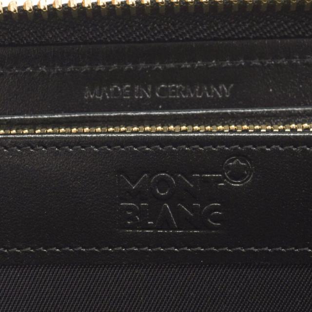 SAランク】 モンブラン MONTBLANC ジップアラウンド ロングウォレット