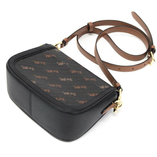Aランク】 コーチ COACH サドル バッグ ウィズ ホース アンド