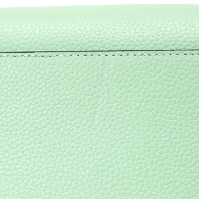 【ABランク】 ケイトスペード Kate Spade ノット フラップ クロスボディ ペブルレザー K6830 スモール ショルダーバッグ チェーンバッグ クロスボディ 斜め掛け レディース グリーン 正規品 中古 mbj19021_7