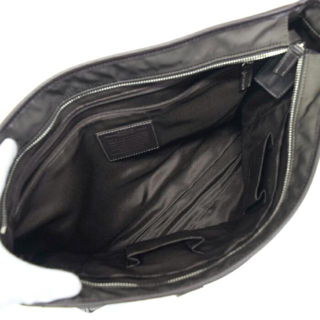 【ABランク】 コーチ COACH ビジネスバッグ ナイロン / レザー ミニシグネチャー F70289 トートバッグ ブリーフケース 書類かばん 通勤かばん 2WAYバッグ 肩掛け メンズ カーキ / ブラウン 正規品 中古 mbk01002 ABランク】 コーチ COACH ビジネスバッグ ナイロン / レザー ミニ