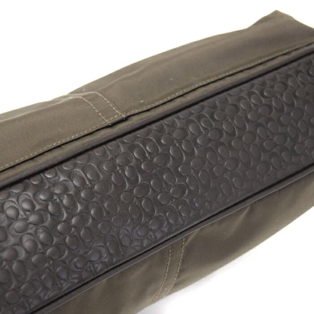 ABランク】 コーチ COACH ビジネスバッグ ナイロン / レザー ミニ