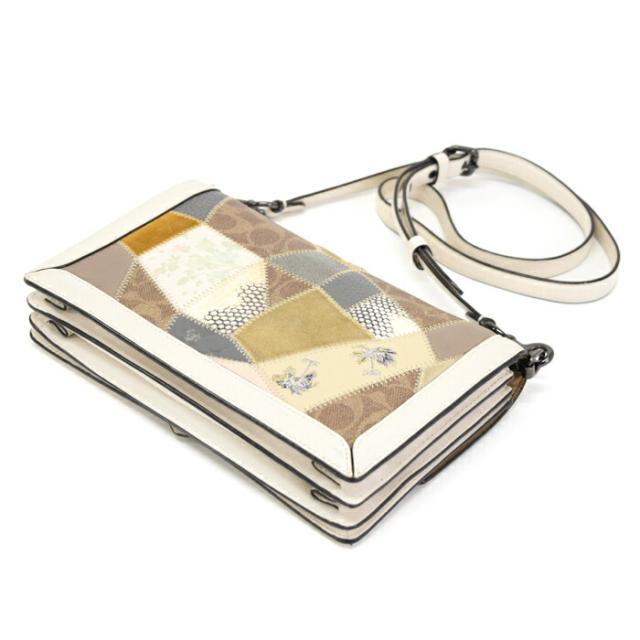 ABランク】 コーチ COACH パッチワーク ライリー レザー / スエード