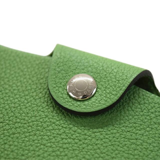 SAランク】 エルメス HERMES ユリス ミニ トゴ (レザー) SV金具 W刻印