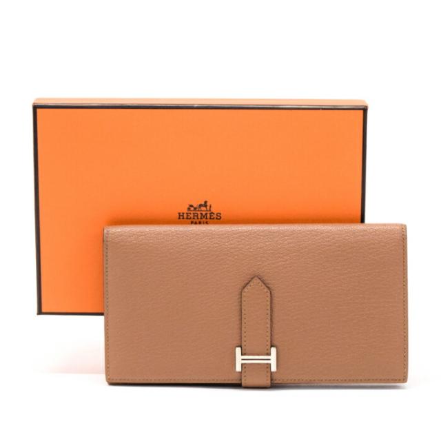 HERMES エルメス　べアン シェーブル 三つ折り　長財布 楽天市場】HERMES エルメス ベアン 2PLIS デュプリ 3つ折長財布 三