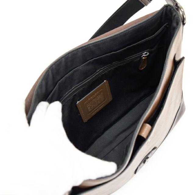 【ABランク】 コーチ COACH ハドソン メッセンジャー イン ヘリテージ カラーブロック レザー 89894 ショルダーバッグ ビジネスバッグ 斜め掛け 肩掛け レディース メンズ ダークブラウン / ブラウン 正規品 中古 mbl09007 ABランク】 コーチ COACH ハドソン メッセンジャー イン ヘリテージ