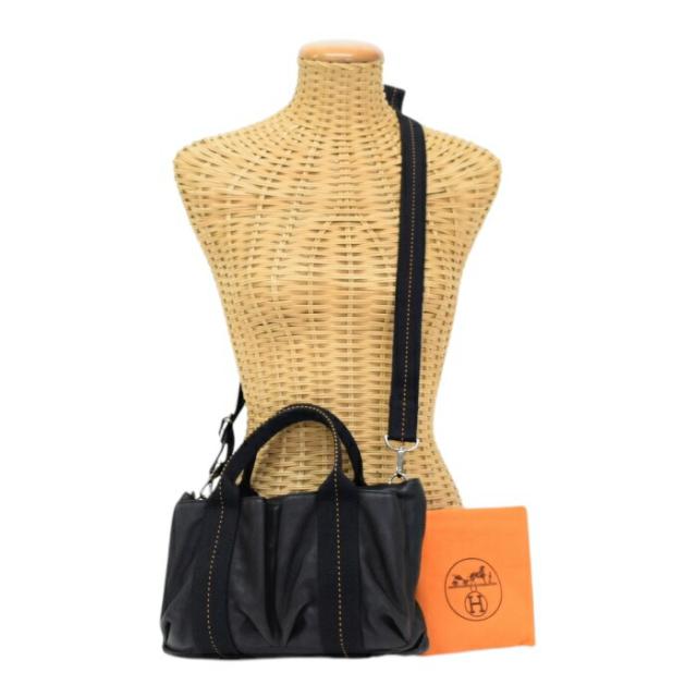 ABランク】 エルメス HERMES キャラバンホリゾンタル PM ヴォーデルマ