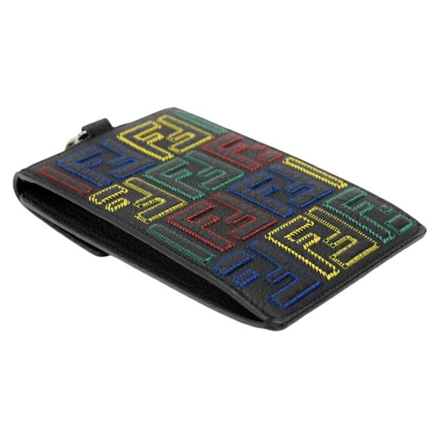 ABランク】 フェンディ FENDI フォンショルダー レザー ズッカ柄