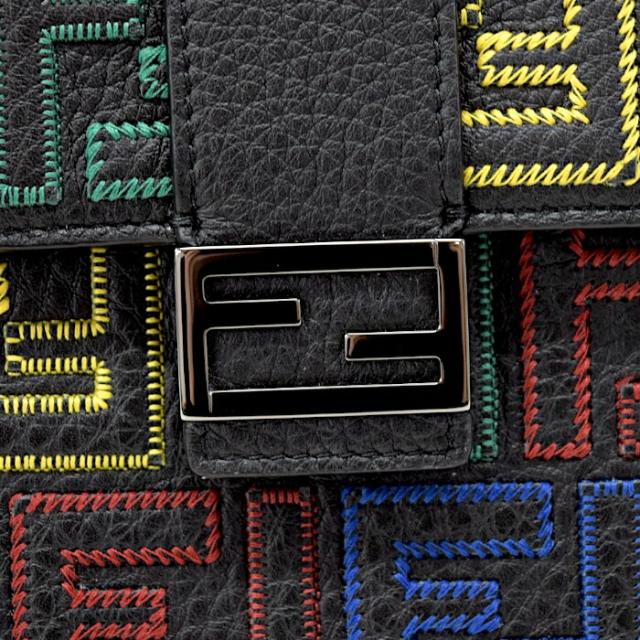 ABランク】 フェンディ FENDI フォンショルダー レザー ズッカ柄