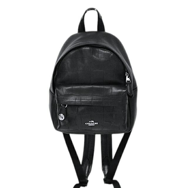 COACH コーチ チャーリー リュック バックパック ブラック レザー COACH コーチ リュックバッグ バッグパック チャーリー ミディアム 茶色