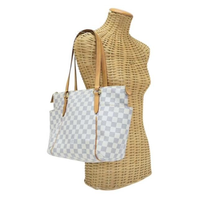 大胆値下げ‼️今だけ！ルイヴィトン　ダミエ　トートバッグ　白　美品 LOUIS VUITTON ダミエ 白 正規品 最終値下げ ルイヴィトン・ダミエ（白