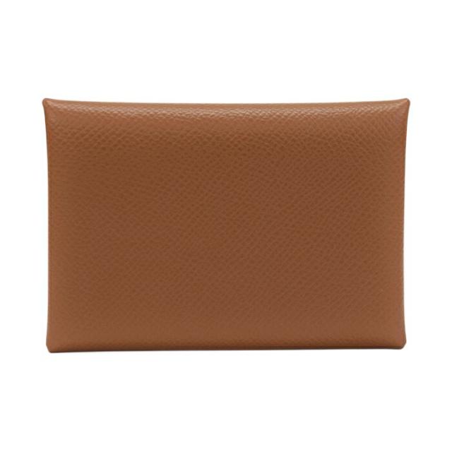 SAランク】 エルメス HERMES カルヴィ デュオ エプソン (レザー) W刻印