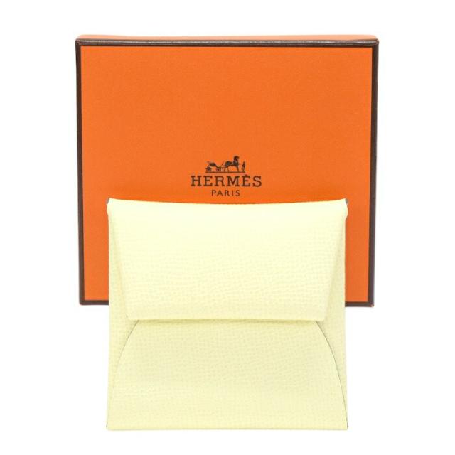 正規品エルメス　バスティア　オレンジ エルメス コインケース（小銭入れ） 財布 メンズ レディース