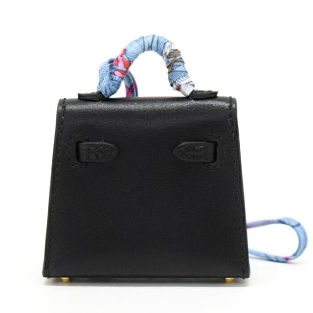 【Nランク】 エルメス HERMES ケリートゥイリー タデラクト (レザー) GD金具 U刻印 (2022年) ケリー バッグチャーム バッグ アクセサリー レディース メンズ ノワール (ブラック) 正規品 未使用 展示品 中古 mbm27001_3