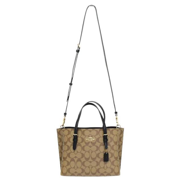 ABランク】 コーチ COACH モリー トート 25 PVC / レザー C4250 トート 