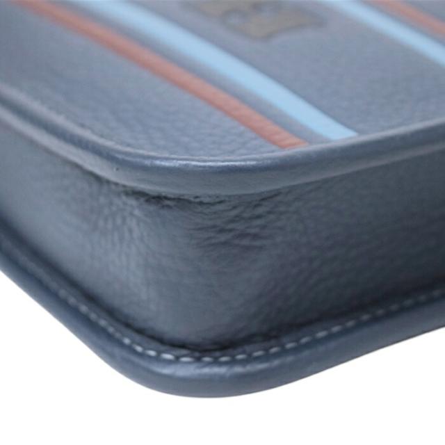 【AB位置づける】 コーチ職 COACH ヘリテージ オープンカー クロスボディ・コーチ 縞模様 リファインド ペブル なめし革 CG998 ショルダーバッグ 差し交わす上半身 肩かけ 曲がったかけ ジーンズ (青味) / マルチ 定まり品 中古 mbm28012