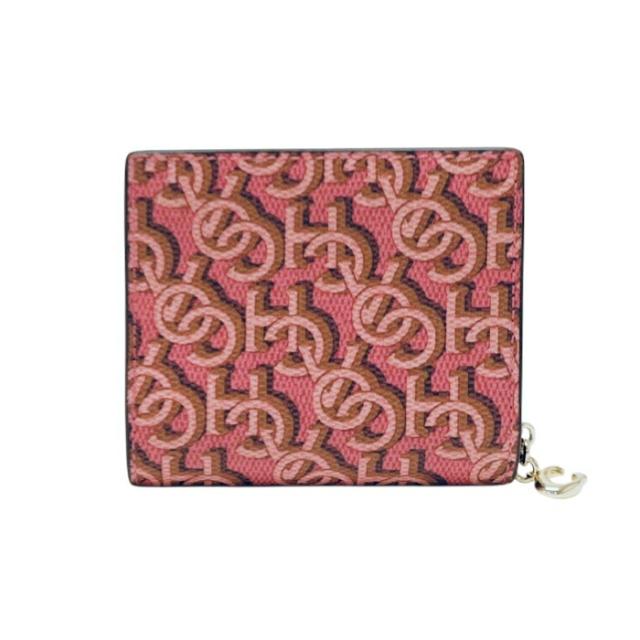 【ABランク】 コーチ COACH スナップ ウォレット シグネチャー モノグラム プリント PVC / スムース レザー CF522 二つ折り財布 ラウンドファスナー 正規品 中古 mbn03007 ABランク】 コーチ COACH スナップ ウォレット シグネチャー