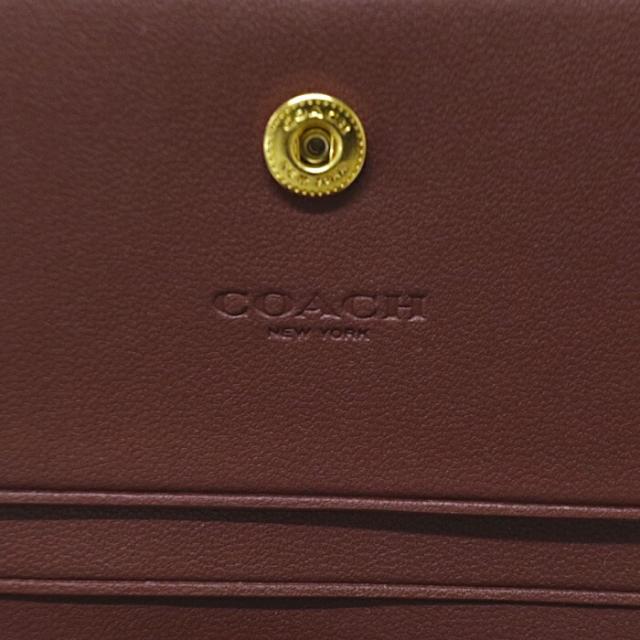 ABランク】 コーチ COACH スナップ ウォレット シグネチャー