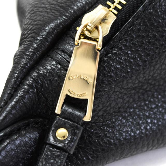 ABランク】 コーチ COACH ボディバッグ ウエストポーチ ペブルド