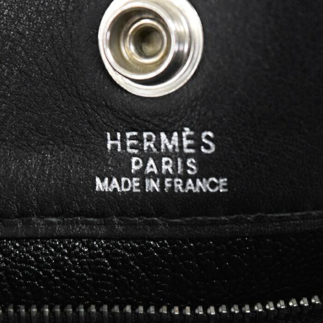 Bランク】 エルメス HERMES フールトゥ PM エヴァーカーフ (レザー) SV