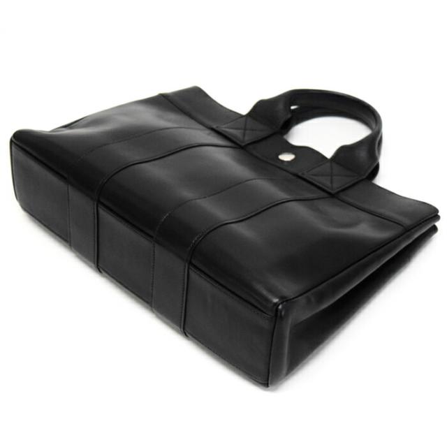 【Bランク】 エルメス HERMES フールトゥ PM エヴァーカーフ (レザー) SV金具 □E刻印 (2001年) ハンドバッグ ノワール (ブラック) 正規品 中古 mbn28001_4