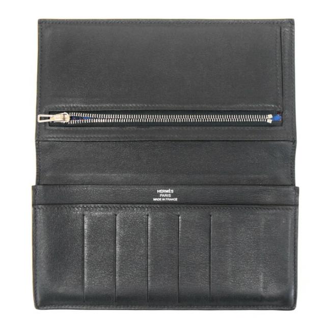 【Bランク】 エルメス HERMES シチズン ツイル ロング シルクイン SV金具 U刻印 (2022年) U刻印 (2022年) カードケース ヴェール (グリーン) 正規品 中古 mbn29005 Bランク】 エルメス HERMES シチズン ツイル ロング シルクイン SV金具