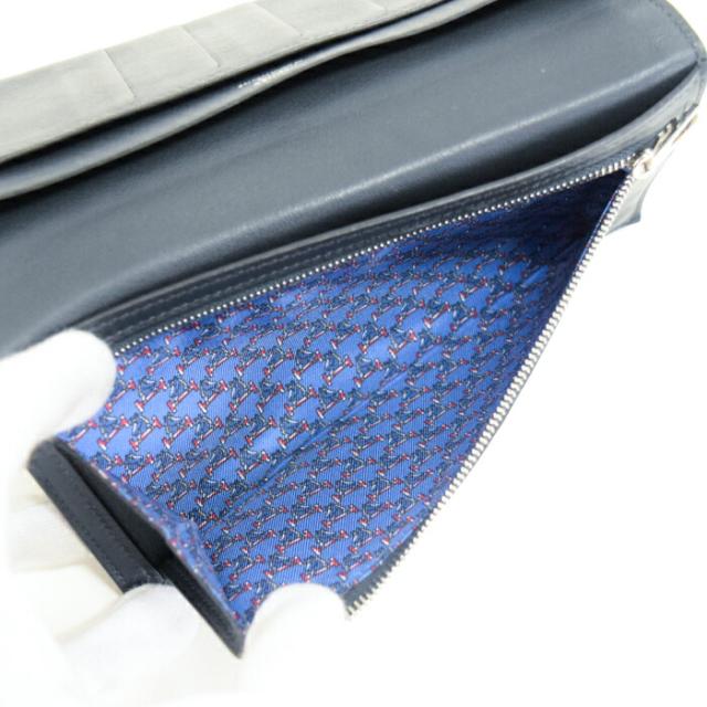 【Bランク】 エルメス HERMES シチズン ツイル ロング シルクイン SV金具 U刻印 (2022年) U刻印 (2022年) カードケース ヴェール (グリーン) 正規品 中古 mbn29005 Bランク】 エルメス HERMES シチズン ツイル ロング シルクイン SV金具