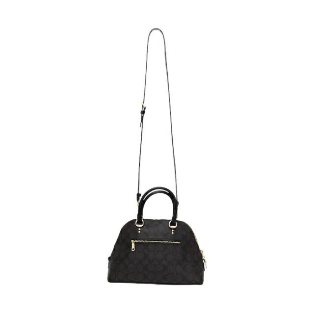 ABランク】 コーチ COACH ケイシー サッチェル PVC / レザー 