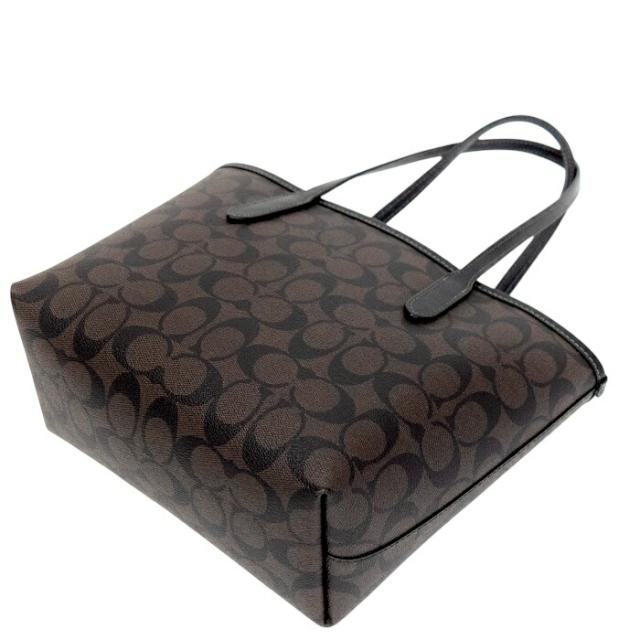 Aランク】 コーチ COACH ミニ シティ トート シグネチャー キャンバス