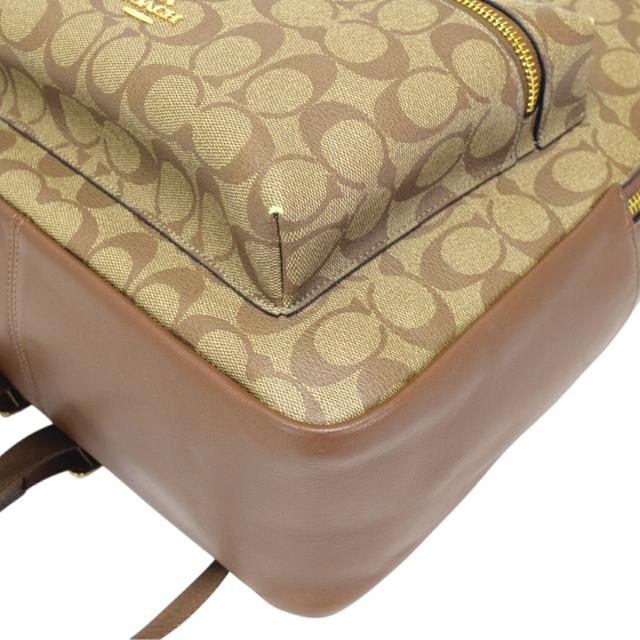 ABランク】 コーチ COACH チャーリー バックパック PVC / レザー