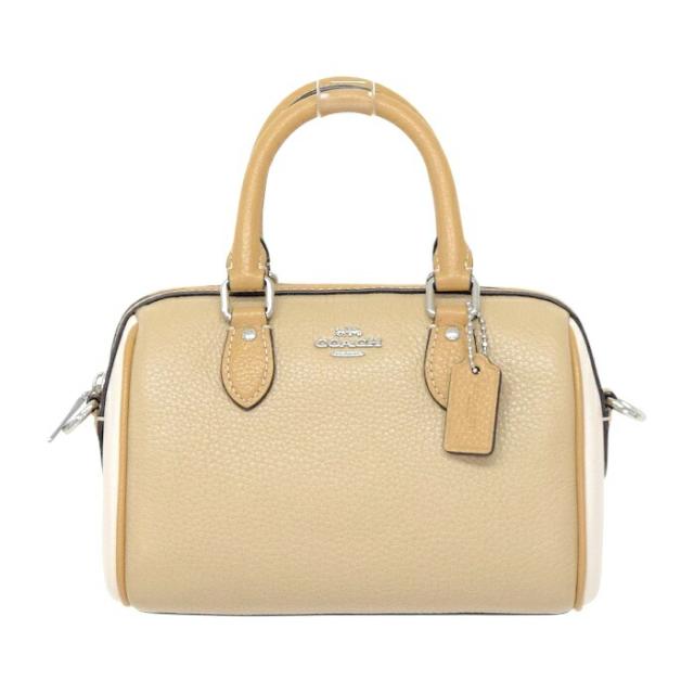 Aランク】 コーチ COACH ミニ ローアン クロスボディ カラーブロック