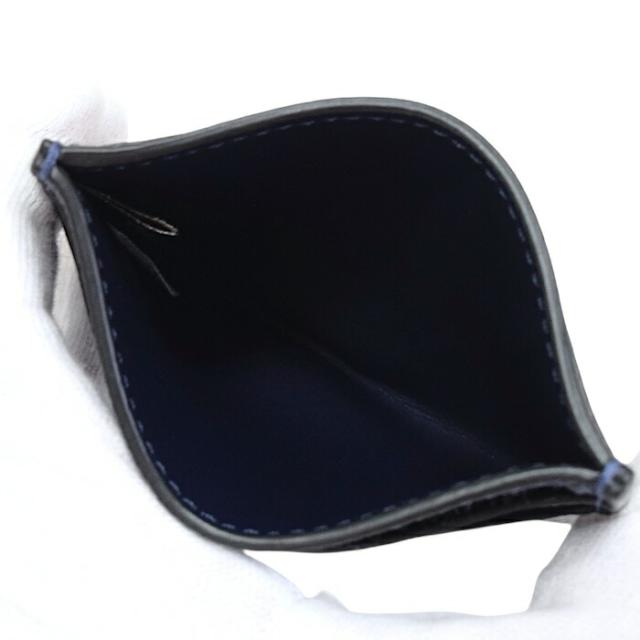 【Sランク】 コーチ COACH カード ケース ポリッシュド ペブル レザー CM436 カードケース パスケース マルチケース メンズ レディース ネイビー 正規品 新品同様 中古 mbp06003 Sランク】 コーチ COACH カード ケース ポリッシュド ペブル レザー