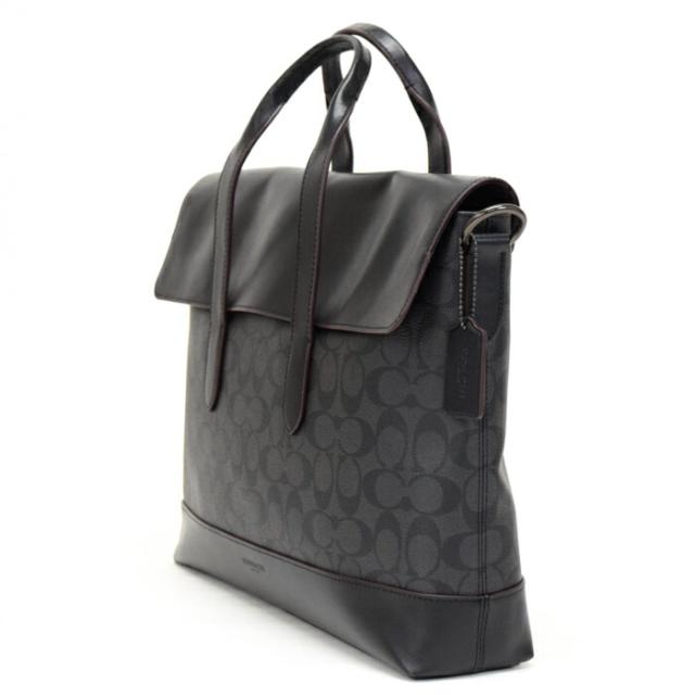 ABランク】 コーチ COACH ハミルトン ポートフォリオ ブリーフ PVC