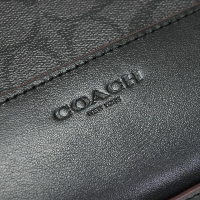 ABランク】 コーチ COACH ハミルトン ポートフォリオ ブリーフ PVC